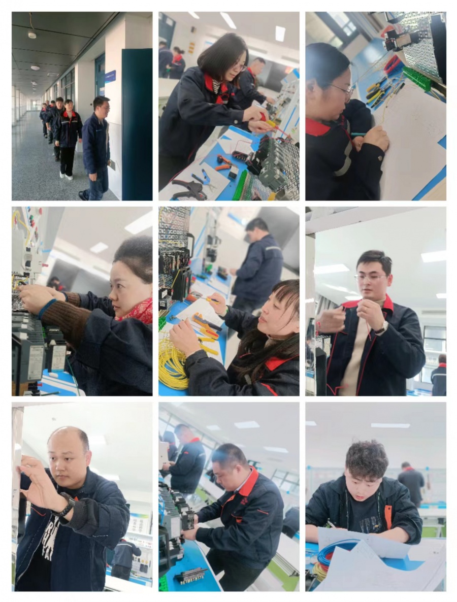 江蘇省鹽城技師學院第十屆技能運動會電工項目教師組比賽中.jpg